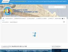 Tablet Screenshot of matelots-vie.com